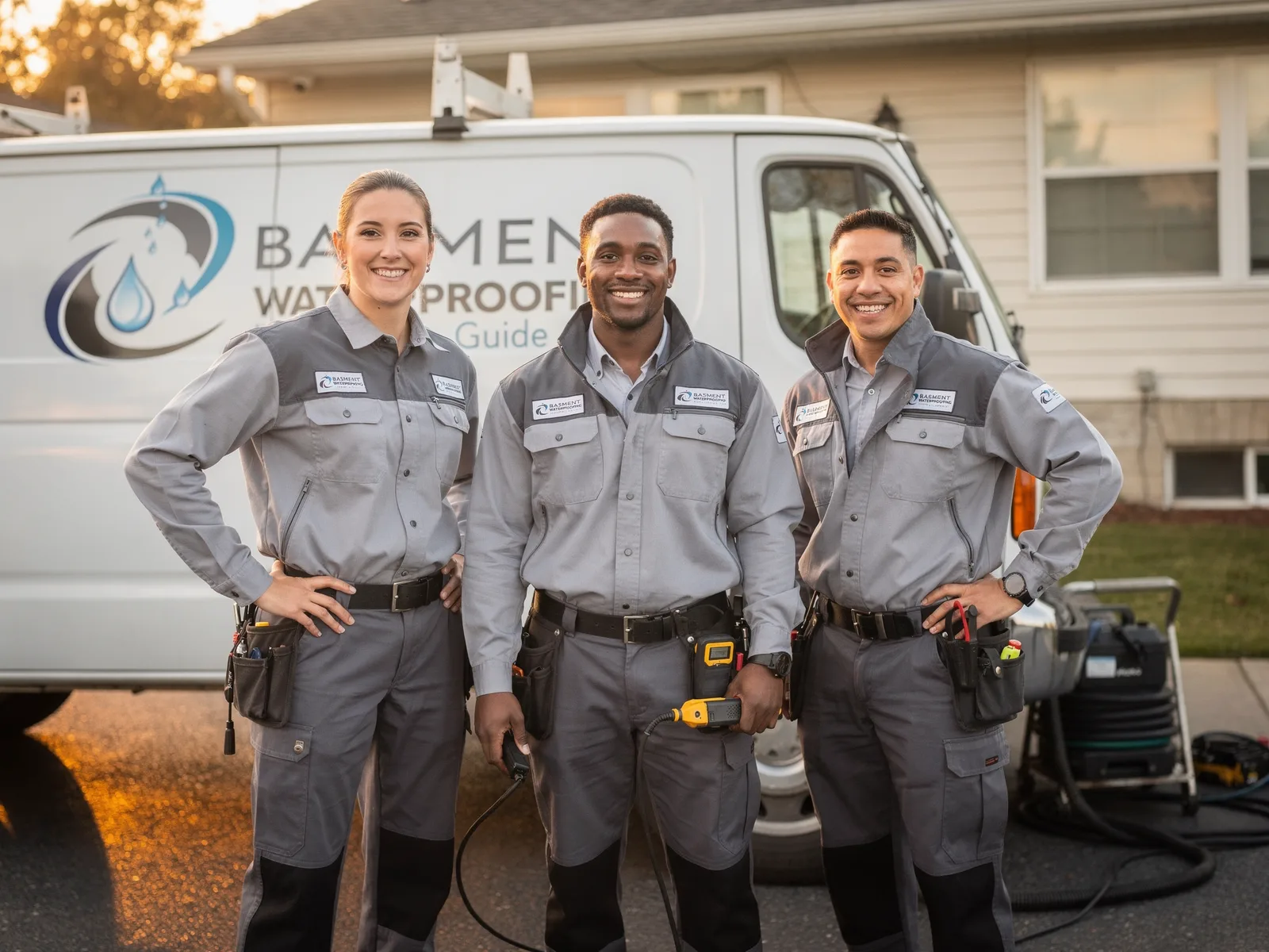 Basement Waterproofing Near Me company in Poy Sippi, WI